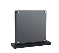 Bloc Couteaux Cuisine Vide, Porte-couteau Magnétique Double Face Acrylique Bloc Organisateur Sans Couteaux Accessoires De Cuisine Durable et élégant