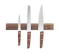 Bloc Couteaux Cuisine Vide, Support Mural Magnétique De Bande Bloc Couteau En Bois Puissant Pour Des Outils Cuisine Couteaux Métal Durable et élégant