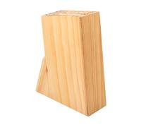 Bloc Couteaux en Bois Porte-ciseaux Fentes de Tailles Variées
