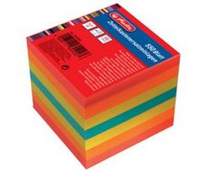 Bloc cube, 90 x 90 mm, coloré