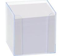 Bloc cube avec boîtier 'Luxbox' bleu, équipé