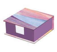 BLOC CUBE CARTON Iconique strate Multicolore