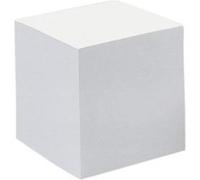 Quovadis 38599 Bloc Cube Papier Encollé 80G 90 x 90 x 90mm Papier Blanc