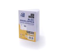 Bloc D EnveloPPe Oxford 114X162 X50 Auto Adhesive Precasee Ouv Facile Invio