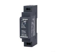 Bloc d'alimentation 15 W 12 V CC ultra plat 17,5 mm Rail DIN 12 V 1,25 A Bloc d'alimentation compact industriel 15 W pour automatisation Type de protection Alimentation 12 V DC 17,5 mm de large
