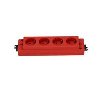 Bloc D'Alimentation 4 Prises 230V Avec Connexion GST Rouge (Prise européenne) - 79.55.009