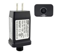 Bloc d'alimentation JT-DC300V0800-G Classe 2 LED Transformateur 30 V 0,8 A 24 W Étanche IP44 Connecteur US 5/8" 15 mm Adaptateur de rechange pour guirlande lumineuse LED