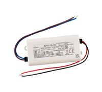 Bloc d'alimentation LED 16 W 24 V 0,67 A ; MW MEAN WELL, APV-16-24 ; bloc d'alimentation à commutation