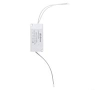 Bloc d'alimentation LED à courant constant pour plafonnier - Intensité variable - Transformateur rond - Plaque lumineuse CA 176-265 V CC 24-82 V 230 mA 58 x 30 x 20 mm (carré monochrome 36-48 W)