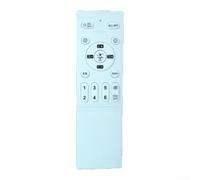 Bloc d'alimentation LED DC avec télécommande et commande vocale hors ligne pour ventilateur de plafond LED 50-72 W x 2 double sortie (télécommande)