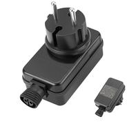 Bloc d'alimentation LED transformateur 12 V 1 A IP44 étanche e protection IP44, tension de sortie 12 V, intensité de courant 1 A, étanche, compatible LED