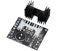 Bloc d'alimentation linéaire réglable avec LM317/LM338/LT1083, DC 1,5 V-30 V réglable jusqu'à 7 A, compact 60 x 48 mm avec dissipateur thermique pour projets électroniques (PCB)
