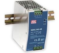 Bloc d'alimentation pour rail DIN 24V, 10A, 240W, Mean Well Fabricant : EFB-Elektronik (NDR-240-24)