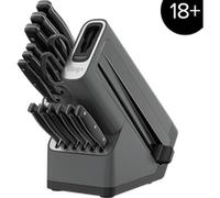 Bloc de 14 couteaux Ninja StaySharp en acier inoxydable - Noir Noir | K32014EUUK | par SharkNinja