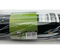 bloc de 4 prises + 2x USB, noir, montage en saillie