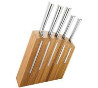 Bloc de 5 couteaux kimono bambou