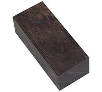 Bloc de bois africain, bois artisanal de d'ébène, poignée vierge sculpture bricolage, d'ébène