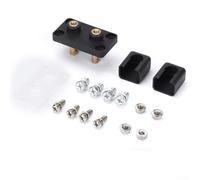 Bloc de borne en cuivre 50 A 2 broches Connecteur de passage | Robuste 50A Belastbarkeit, ideal für Hochleistungsanwendungen, sichere Stromführung, zuverlässig im Dauerbetrieb