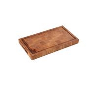 Bloc de boucher 45 x 25 x 4 cm en chêne - Zassenhaus - Marron - Bois Marron G