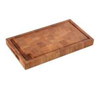 Bloc de boucher 45 x 25 x 4 cm en chêne - Zassenhaus - Marron - Bois Marron G