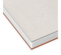 Bloc de bureau Oxford 10,5 x 14,8 cm agrafé orange - 5 x 5 mm - 80 feuilles