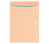 Bloc de bureau recyclé Touareg Oxford A4 21 x 29,7 cm agrafé- 5 x 5 - 80 feuilles