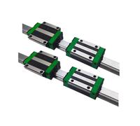 Bloc de chariot de guidage linéaire carré 15 mm 20 mm (2 pièces)(4pcs HGW20CC,2pcs 200mm)