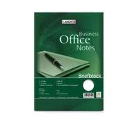 LANDRE - Lot de 10 - bloc de correspondance "WORK" format A4, 50 feuilles, uni
