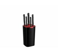 Bloc de couteaux 6 pièces Tramontina Ultracorte, Noir 23899/078
