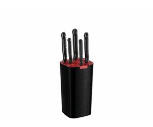 Bloc de couteaux 6 pièces Tramontina Ultracorte, Noir 23899/078