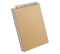 Bloc de dessin à fil avec 60 feuilles de papier pour la pratique des croquis, la planification de classe, le travail et le studio, carnet de croquis en papier pour salle de classe, livre d'art, voyage