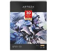 Bloc de dessin ARTEZA à reliure spirale, papier épais avec micro-perforation, 45,7 X 60,9 cm, 120 g/m², 30 feuilles