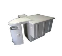 Bloc de filtration Ofiltre complet : Couleur + Kit by pass pour PAC