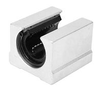 Bloc de glissière à roulement linéaire, 2 pièces SBR20UU Guide de guidage linéaire ouvert de mouvement linéaire, 50 mm de longueur, 48 mm de largeur, 38 mm de hauteur, 20 m
