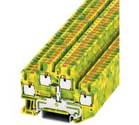 Bloc de jonction à 2 étages pour conducteur protection Contenu: 1 pc(s) Phoenix Contact PTTB 2,5-PE 3210596