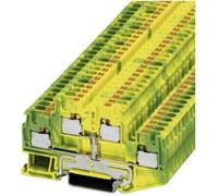 Bloc de jonction à 2 étages pour conducteur protection Conditionnement: 1 pc(s) Phoenix Contact PTTB 4-PE 3211854