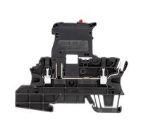 Bloc de jonction à fusible Weidmüller WMF 2.5 FU BLZ PE 100-250V SW 1162860000 noir 50 pc(s)