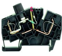Bloc de jonction à fusible Weidmüller ZSI 6-2 2X2.5/G20/LD4 1879750000 noir 20 pc(s)