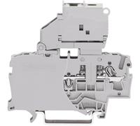Bloc de jonction à fusibles WAGO 2002-1611 6.20 mm ressort de traction Affectation: L gris