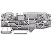 Bloc de jonction à fusibles WAGO 2002-1681 5.20 mm ressort de traction Affectation: L gris