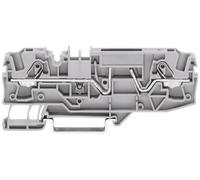 Bloc de jonction à fusibles WAGO 2002-1681 5.20 mm ressort de traction Affectation: L gris 1 pc(s)