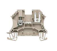 Bloc de jonction de passage Weidmüller WDU 2.5 F 2X2.8 1021800000 beige foncé 100 pc(s)