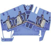 Bloc de jonction de passage Weidmüller ZDU 2.5-2/3AN BL 1706040000 bleu 1 pc(s)