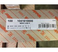 Bloc de jonction de protection 1041610000, WDK 2.5N V Weidmüller 100 pièces