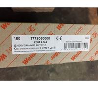 Bloc de jonction de protection 1772060000 ZDU 2.5-2 Weidmüller 100 pièces CK@