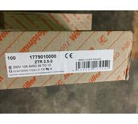 Bloc de jonction de protection 1779010000, ZTR 2.5-2 Weidmüller 100 pièces CK@