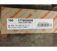 Bloc de jonction de protection 1779020000, ZTR 2.5-2/O Weidmüller 100 pièces CK@