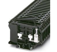 Bloc de jonction porte-fusible pour cartouche G Contenu: 50 pc(s) Phoenix Contact UK 6,3-HESI 3004171