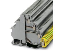 Bloc de jonction pour conducteur de protection d'installation Contenu: 50 pc(s) Phoenix Contact VIOK 1,5-3D/PE 2718206