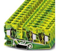 Bloc de jonction pour conducteur de protection Phoenix Contact ST 16-TWIN-PE 3035344 vert, jaune 25 pc(s)
